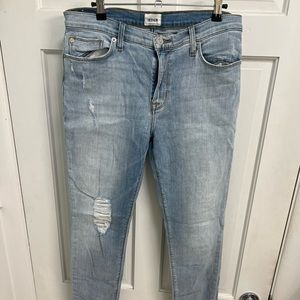 Hudson Natalie Ankle Jean Size 30